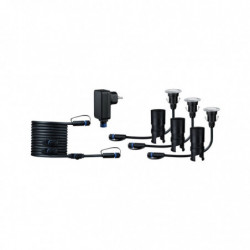 Oprawa dogruntowa Plug & Shine FLOOR MINI zestaw kompletny 3x2.5W 3000K IP67 24V srebrny / stal nierdzewna Oprawa dogruntowa Plug & Shine FLOOR MINI zestaw kompletny 3x2.5W 3000K IP67 24V srebrny / stal nierdzewna