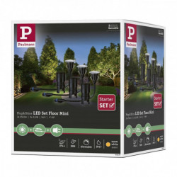 Oprawa dogruntowa Plug & Shine FLOOR MINI zestaw kompletny 3x2.5W 3000K IP67 24V srebrny / stal nierdzewna Oprawa dogruntowa Plug & Shine FLOOR MINI zestaw kompletny 3x2.5W 3000K IP67 24V srebrny / stal nierdzewna