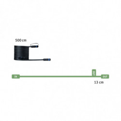 Przewód połączeniowy Plug & Shine 5m 1in-2out IP68 24V czarny / tworzywo sztuczne Przewód połączeniowy Plug & Shine 5m 1in-2out IP68 24V czarny / tworzywo sztuczne