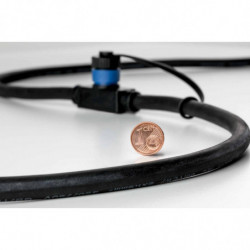 Przewód połączeniowy Plug & Shine 5m 1in-2out IP68 24V czarny / tworzywo sztuczne Przewód połączeniowy Plug & Shine 5m 1in-2out IP68 24V czarny / tworzywo sztuczne