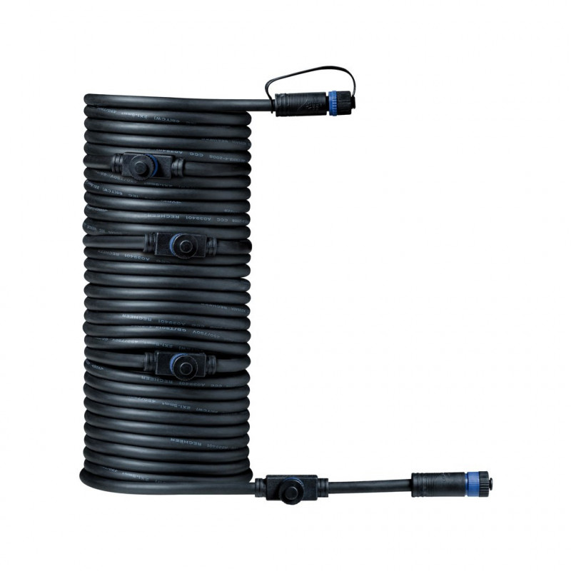 Przewód połączeniowy Plug & Shine 10m 1in-5out IP68 24V czarny / tworzywo sztuczne Przewód połączeniowy Plug & Shine 10m 1in-5out IP68 24V czarny / tworzywo sztuczne
