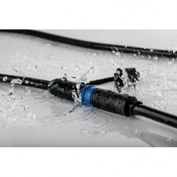 Przewód połączeniowy Plug & Shine 10m 1in-5out IP68 24V czarny / tworzywo sztuczne Przewód połączeniowy Plug & Shine 10m 1in-5out IP68 24V czarny / tworzywo sztuczne