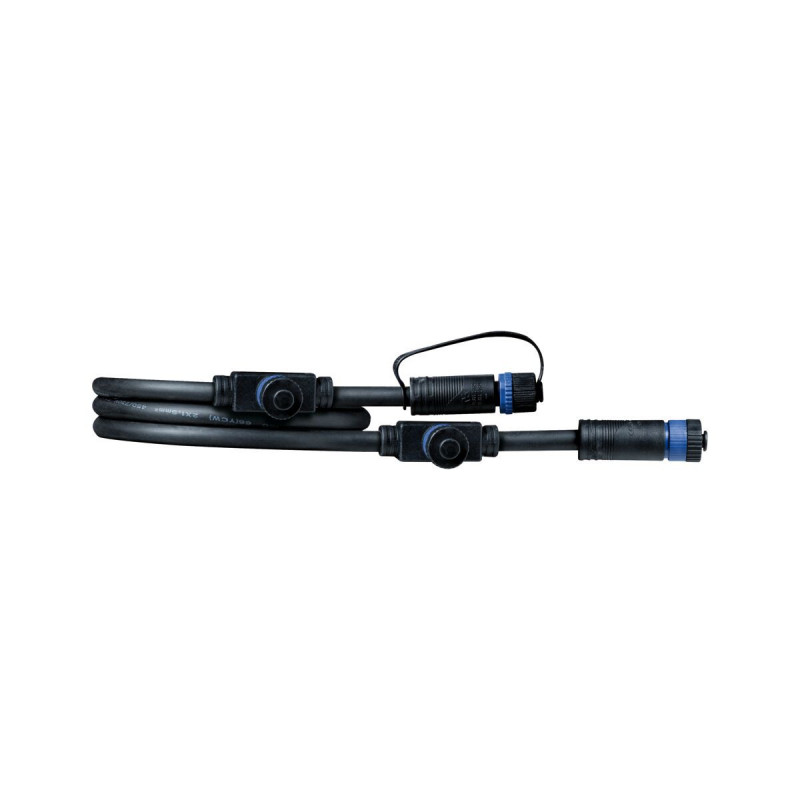 Przewód połączeniowy Plug & Shine 1m 1in-3out IP68 24V czarny / tworzywo sztuczne Przewód połączeniowy Plug & Shine 1m 1in-3out IP68 24V czarny / tworzywo sztuczne
