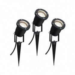 Reflektor ogrodowy SPECIAL LINE 3x3,5W GU10 3000k 230V czarny / aluminium Reflektor ogrodowy SPECIAL LINE 3x3,5W GU10 3000k 230V czarny / aluminium