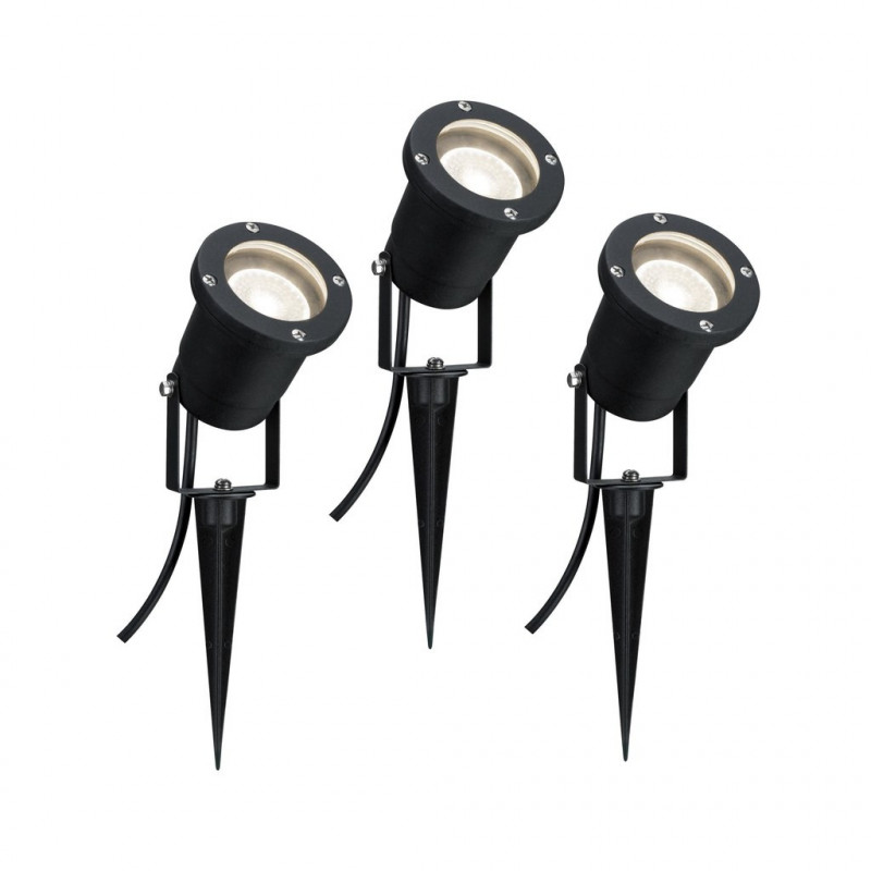 Reflektor ogrodowy SPECIAL LINE 3x3,5W GU10 3000k 230V czarny / aluminium Reflektor ogrodowy SPECIAL LINE 3x3,5W GU10 3000k 230V czarny / aluminium