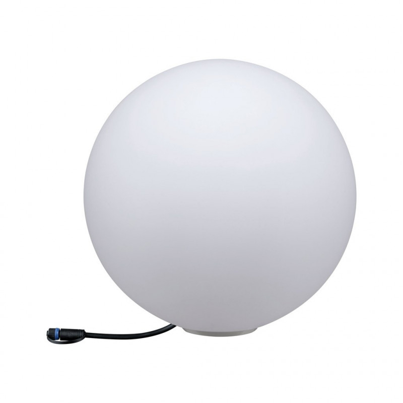 Oprawa ogrodowa Plug & Shine GLOBE 400mm 6.5W 3000K 575lm IP67 24V biały Oprawa ogrodowa Plug & Shine GLOBE 400mm 6.5W 3000K 575lm IP67 24V biały