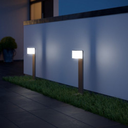 Oprawa ogrodowa 9,5W Steinel GL 80 LED iHF srebrna Oprawa ogrodowa 9,5W Steinel GL 80 LED iHF srebrna