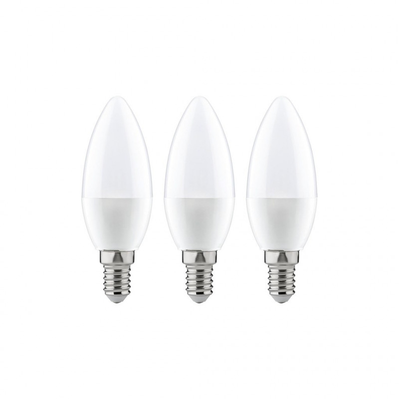 Źródło światła LED 3 szt. Świeca 4W E14 230V 2700K Źródło światła LED 3 szt. Świeca 4W E14 230V 2700K