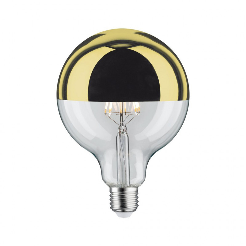 Źródło światła LED Globe 125 5W E27 230V zwierciadło Złoty 2700K ściemniany Źródło światła LED Globe 125 5W E27 230V zwierciadło Złoty 2700K ściemniany