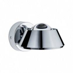 Oprawa ścienna SABIK LED DIM 13W 800lm/ 390lm 2700K IP44 230V chrom / tworzywo sztuczne Oprawa ścienna SABIK LED DIM 13W 800lm/ 390lm 2700K IP44 230V chrom / tworzywo sztuczne