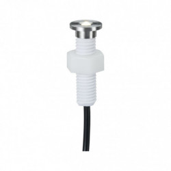 Oprawa wbudowana Plug & Shine MicroPen II zestaw przedłużający 5x0,2W 3000K IP67 24V zestaw dodatkowy srebrny / stal Oprawa wbudowana Plug & Shine MicroPen II zestaw przedłużający 5x0,2W 3000K IP67 24V zestaw dodatkowy srebrny / stal