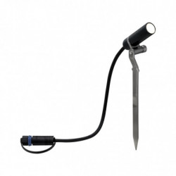 Zestaw ogrodowy Plug & Shine PLANTINI 3x2W 3000K IP65 24V zestaw antracyt / aluminium Zestaw ogrodowy Plug & Shine PLANTINI 3x2W 3000K IP65 24V zestaw antracyt / aluminium
