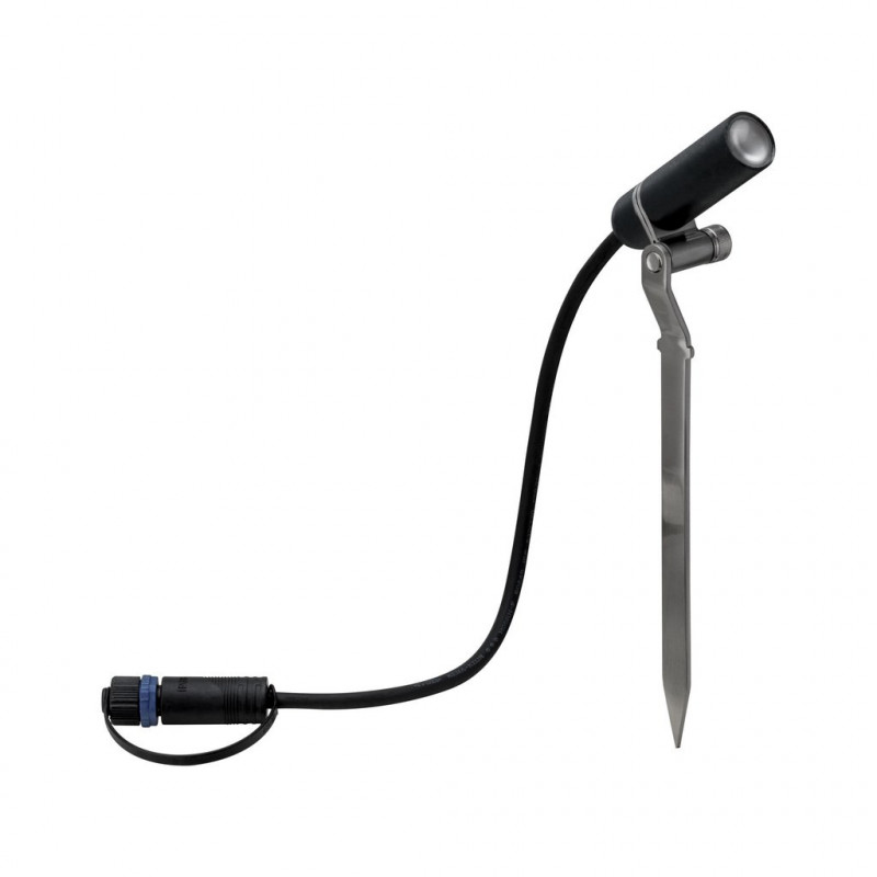 Zestaw ogrodowy Plug & Shine PLANTINI 3x2W 3000K IP65 24V zestaw antracyt / aluminium Zestaw ogrodowy Plug & Shine PLANTINI 3x2W 3000K IP65 24V zestaw antracyt / aluminium
