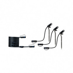 Reflektor ogrodowy Plug & Shine PLANTINI zestaw 3x2W 3000K IP65 24V zestaw do rozbudowy antracyt / aluminium Reflektor ogrodowy Plug & Shine PLANTINI zestaw 3x2W 3000K IP65 24V zestaw do rozbudowy antracyt / aluminium
