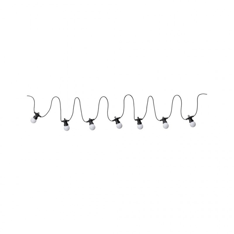 Łańcuch świetlny Plug & Shine 6.8m 7x0.2W 3000K IP44 24V biały Łańcuch świetlny Plug & Shine 6.8m 7x0.2W 3000K IP44 24V biały