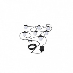 Łańcuch świetlny Plug & Shine 6.8m 7x0.2W 3000K IP44 24V biały Łańcuch świetlny Plug & Shine 6.8m 7x0.2W 3000K IP44 24V biały