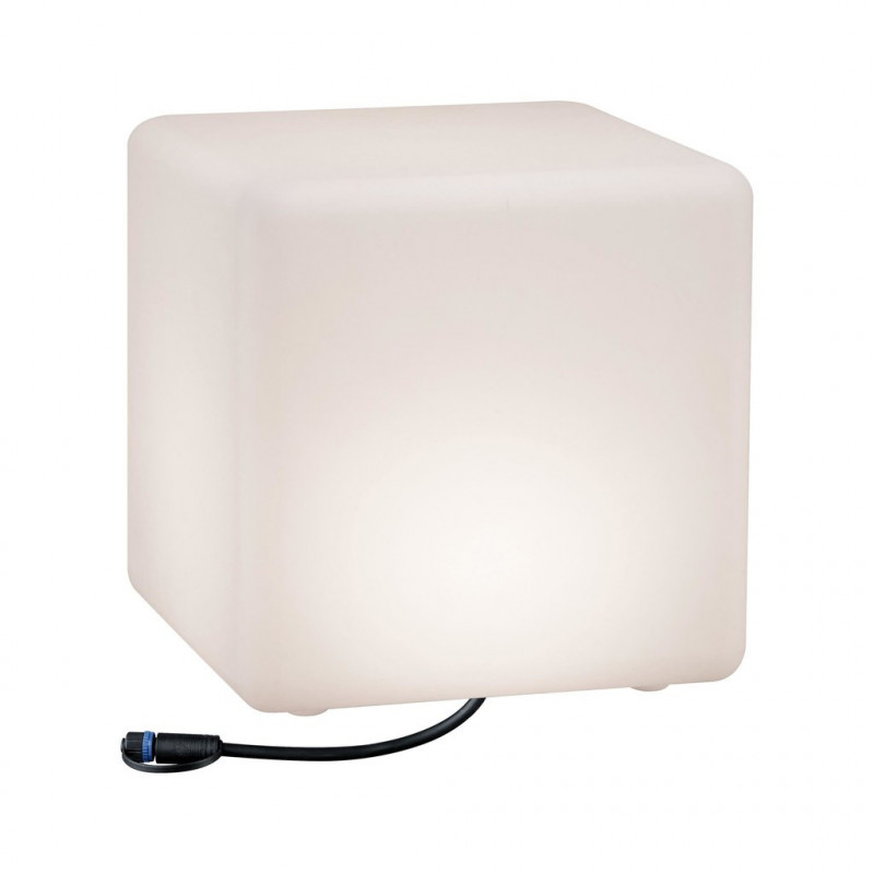 Oprawa ogrodowa Plug & Shine CUBE 300x300 6.5W 3000K 575lm IP67 24V biały