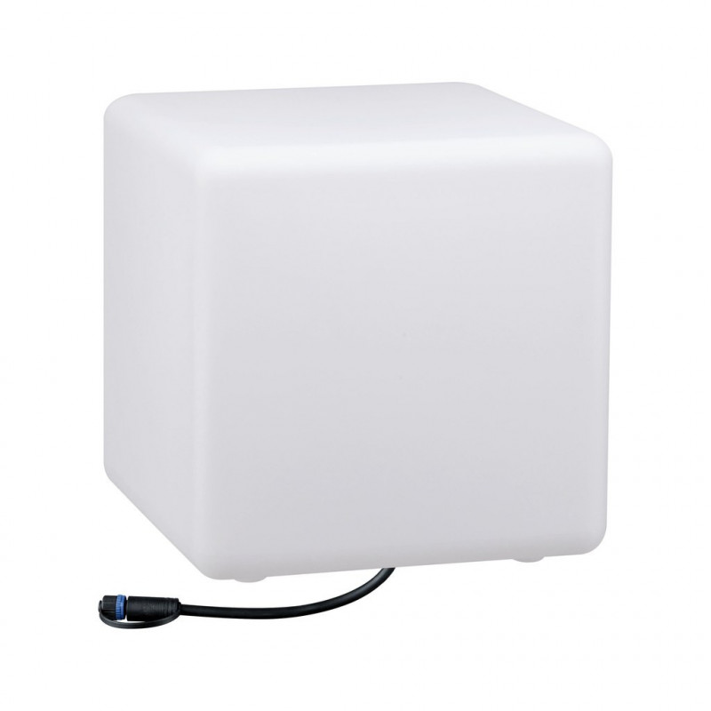 Oprawa ogrodowa Plug & Shine CUBE 300x300 6.5W 3000K 575lm IP67 24V biały Oprawa ogrodowa Plug & Shine CUBE 300x300 6.5W 3000K 575lm IP67 24V biały