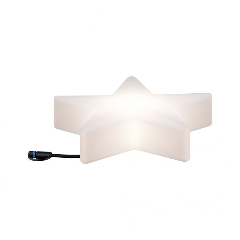 Oprawa ogrodowa Plug & Shine GWIAZDA IP67 2.8W 3000K 235lm 24V biały / tworzywo Oprawa ogrodowa Plug & Shine GWIAZDA IP67 2.8W 3000K 235lm 24V biały / tworzywo