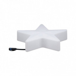 Oprawa ogrodowa Plug & Shine GWIAZDA IP67 2.8W 3000K 235lm 24V biały / tworzywo Oprawa ogrodowa Plug & Shine GWIAZDA IP67 2.8W 3000K 235lm 24V biały / tworzywo