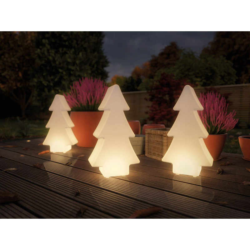 Oprawa ogrodowa Plug & Shine CHOINKA LED DIM 2.8W 3000K 260lm IP67 24V biały / tworzywo Oprawa ogrodowa Plug & Shine CHOINKA LED DIM 2.8W 3000K 260lm IP67 24V biały / tworzywo