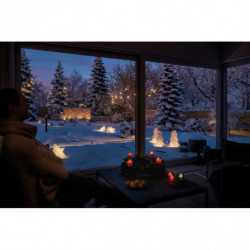 Oprawa ogrodowa Plug & Shine CHOINKA LED DIM 2.8W 3000K 260lm IP67 24V biały / tworzywo Oprawa ogrodowa Plug & Shine CHOINKA LED DIM 2.8W 3000K 260lm IP67 24V biały / tworzywo