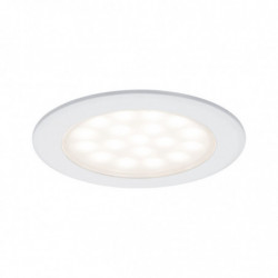 Oprawa wpuszczana punktowa LED 2x2,5W 2x180lm 65mm 3000K 230/12V biały matowy Oprawa wpuszczana punktowa LED 2x2,5W 2x180lm 65mm 3000K 230/12V biały matowy