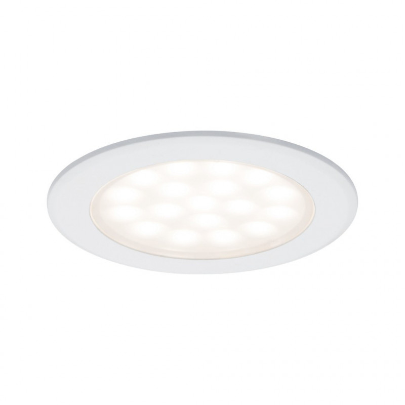 Oprawa wpuszczana punktowa LED 2x2,5W 2x180lm 65mm 3000K 230/12V biały matowy Oprawa wpuszczana punktowa LED 2x2,5W 2x180lm 65mm 3000K 230/12V biały matowy