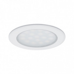 Oprawa wpuszczana punktowa LED 2x2,5W 2x180lm 65mm 3000K 230/12V biały matowy Oprawa wpuszczana punktowa LED 2x2,5W 2x180lm 65mm 3000K 230/12V biały matowy
