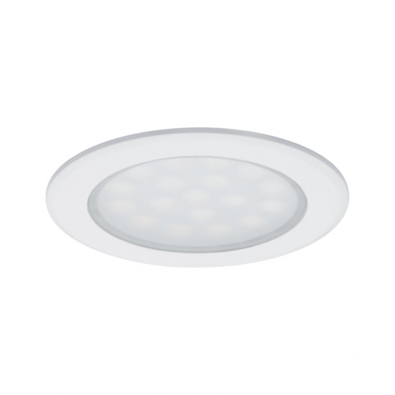 Oprawa wpuszczana punktowa LED 2x2,5W 2x180lm 65mm 3000K 230/12V biały matowy Oprawa wpuszczana punktowa LED 2x2,5W 2x180lm 65mm 3000K 230/12V biały matowy