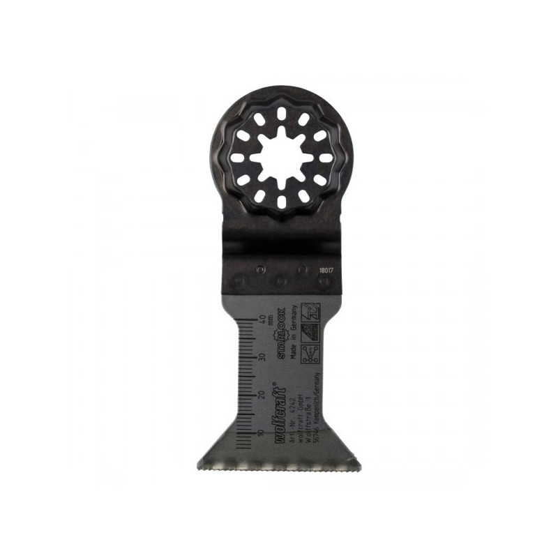 Brzeszczot BIM 44 mm Wolfcraft - cięcia wzdłużne i wgłębne Starlock Brzeszczot BIM 44 mm Wolfcraft - cięcia wzdłużne i wgłębne Starlock
