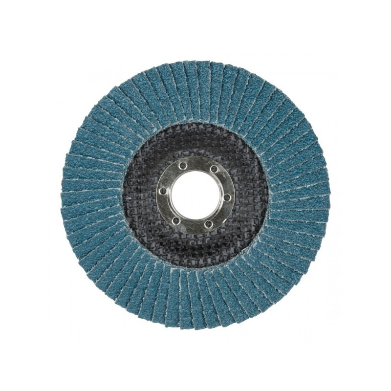 Tarcza lamelkowa, Gr. 40, Fi 125mm Wolfcraft, na szlifierkę kątową - 1 szt. Tarcza lamelkowa, Gr. 40, Fi 125mm Wolfcraft, na szlifierkę kątową - 1 szt.