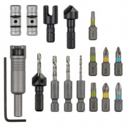 FLIPBIT, zestaw uniwersalny All-In-One, Wolfcraft FLIPBIT, zestaw uniwersalny All-In-One, Wolfcraft