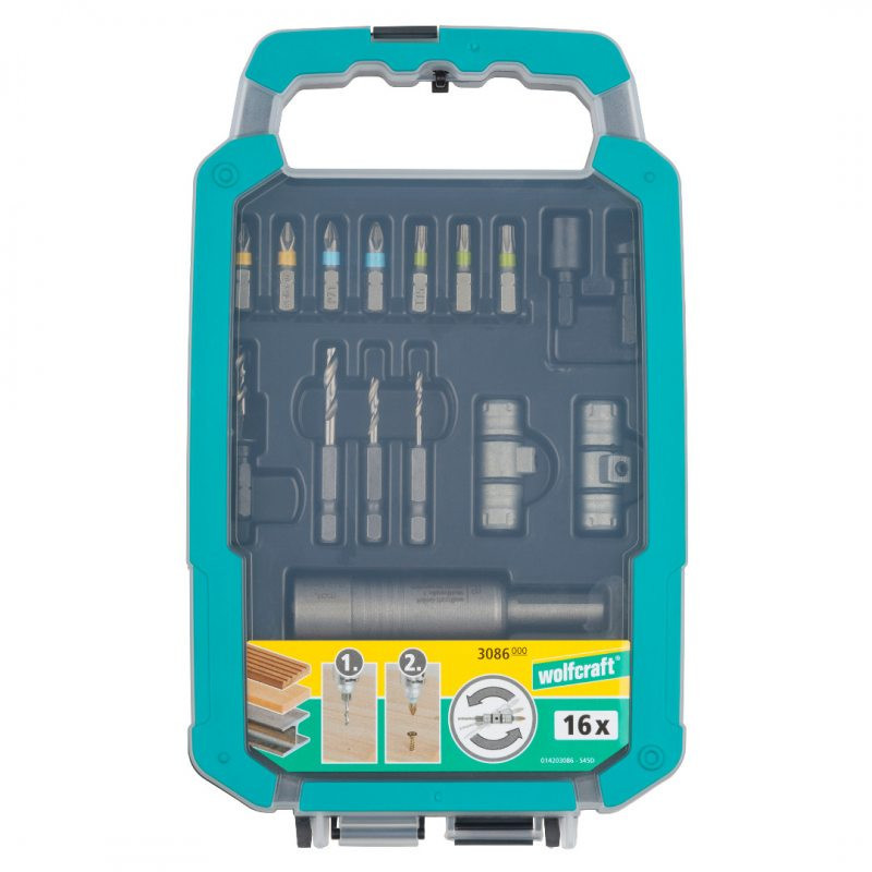 FLIPBIT, zestaw uniwersalny All-In-One, Wolfcraft FLIPBIT, zestaw uniwersalny All-In-One, Wolfcraft
