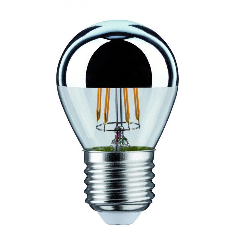 Źródło światła LED Kropla zwierciadło 4,8W 230V 400lm E27 2700K Srebrny ściemniany Źródło światła LED Kropla zwierciadło 4,8W 230V 400lm E27 2700K Srebrny ściemniany