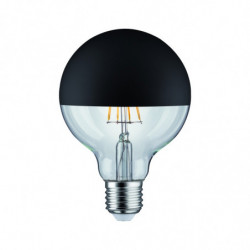 Źródło światła LED G95 zwierciadło 6W 230V 520lm E27 2700K Czarny Mat ściemniany Źródło światła LED G95 zwierciadło 6W 230V 520lm E27 2700K Czarny Mat ściemniany