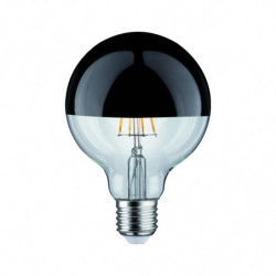 Źródło światła LED G95 zwierciadło 6W 230V 520lm E27 2700K Czarny Chrom ściemniany Źródło światła LED G95 zwierciadło 6W 230V 520lm E27 2700K Czarny Chrom ściemniany
