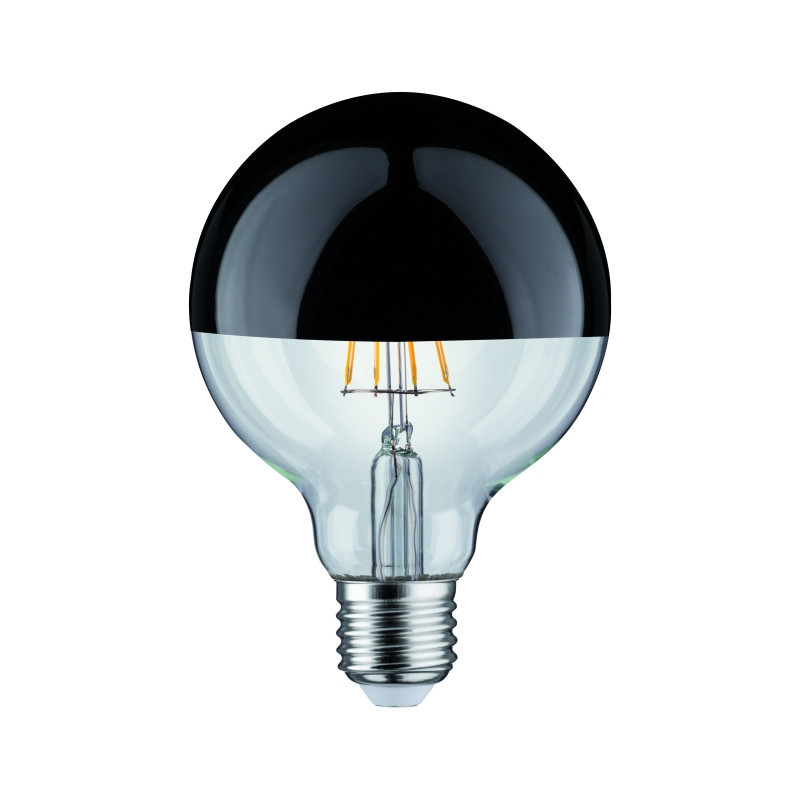Źródło światła LED G95 zwierciadło 6W 230V 520lm E27 2700K Czarny Chrom ściemniany Źródło światła LED G95 zwierciadło 6W 230V 520lm E27 2700K Czarny Chrom ściemniany