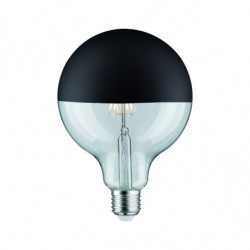 Źródło światła LED G125 zwierciadło 6W 230V 520lm E27 2700K Czarny Mat ściemniany Źródło światła LED G125 zwierciadło 6W 230V 520lm E27 2700K Czarny Mat ściemniany