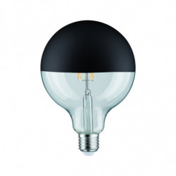 Źródło światła LED G125 zwierciadło 6W 230V 520lm E27 2700K Czarny Mat ściemniany Źródło światła LED G125 zwierciadło 6W 230V 520lm E27 2700K Czarny Mat ściemniany
