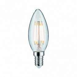Źródło światła LED Świeca 4,8W 230V E14 470lm 2700K przeźroczysty Źródło światła LED Świeca 4,8W 230V E14 470lm 2700K przeźroczysty