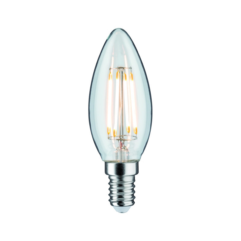 Źródło światła LED Świeca 4,8W 230V E14 470lm 2700K przeźroczysty Źródło światła LED Świeca 4,8W 230V E14 470lm 2700K przeźroczysty