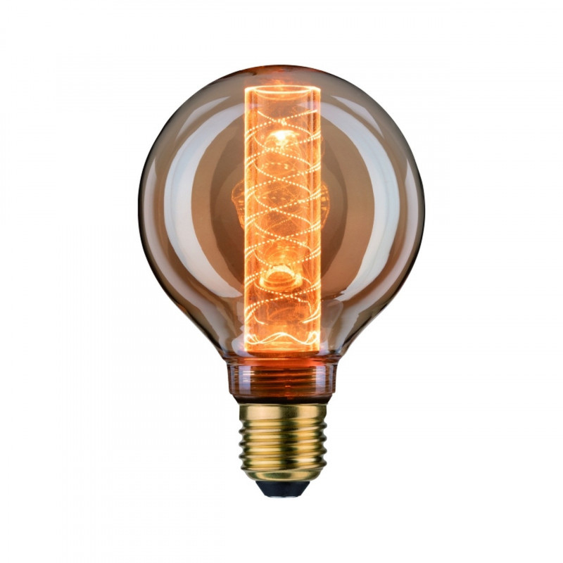 Źródło światła LED G95 InnerGlow podwójna spirala 200lm E27 Złoty 1800K Źródło światła LED G95 InnerGlow podwójna spirala 200lm E27 Złoty 1800K