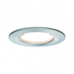Oprawa do wbudowania NOVA COIN LED stała 6W 470lm 78mm 2700K IP44 230V szczotkowane żelazo Oprawa do wbudowania NOVA COIN LED stała 6W 470lm 78mm 2700K IP44 230V szczotkowane żelazo