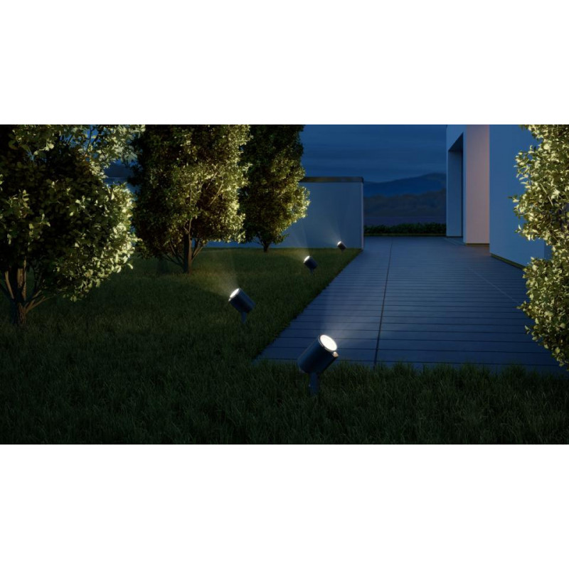 Oprawa LED 7W Steinel Spot Garden Connect z czujnikiem antracyt Oprawa LED 7W Steinel Spot Garden Connect z czujnikiem antracyt