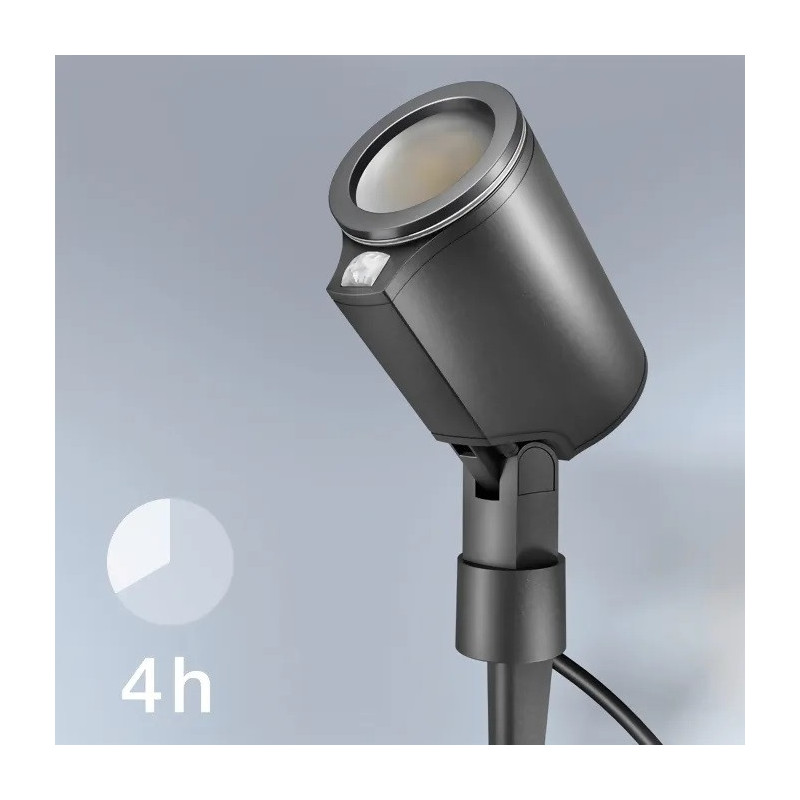 Oprawa LED 7W Steinel Spot Garden Connect z czujnikiem antracyt Oprawa LED 7W Steinel Spot Garden Connect z czujnikiem antracyt