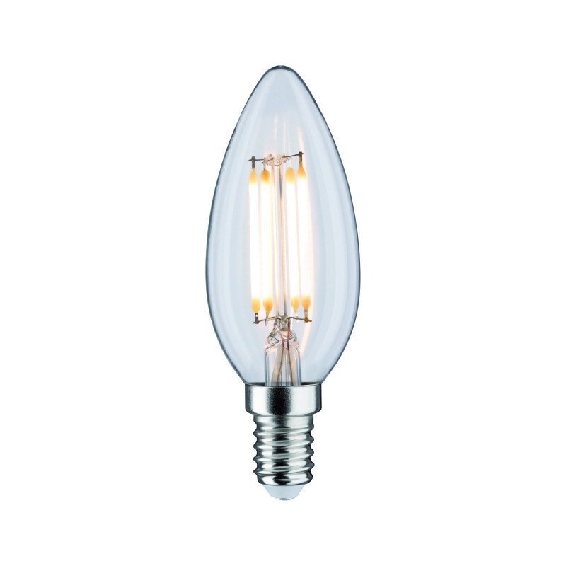 Źródło światła LED Świeca 4W 230V 470lm E14 2700K przeźroczysty