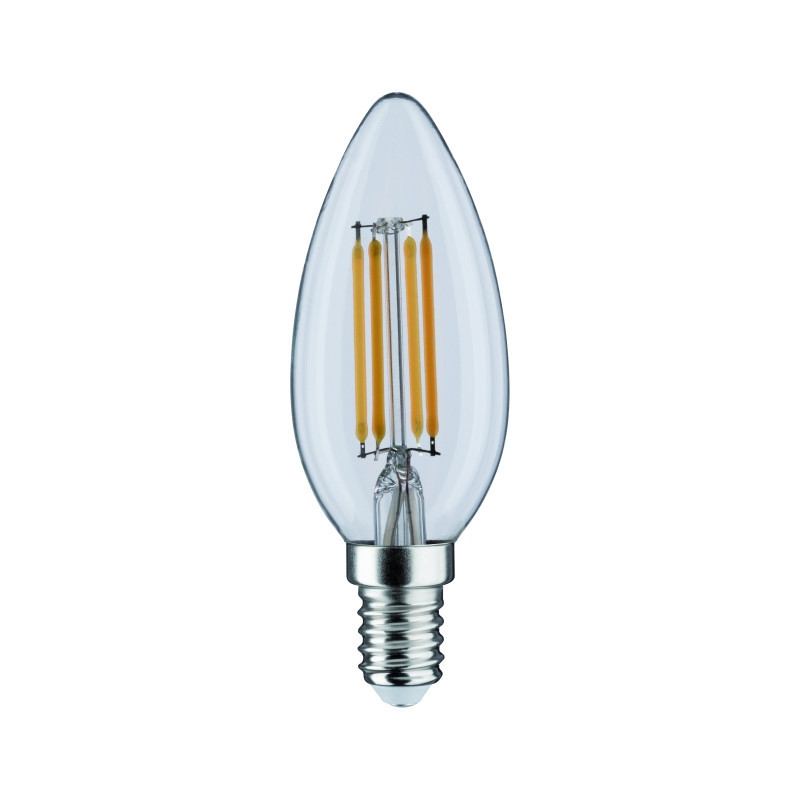 Źródło światła LED Świeca 4W 230V 470lm E14 2700K przeźroczysty Źródło światła LED Świeca 4W 230V 470lm E14 2700K przeźroczysty