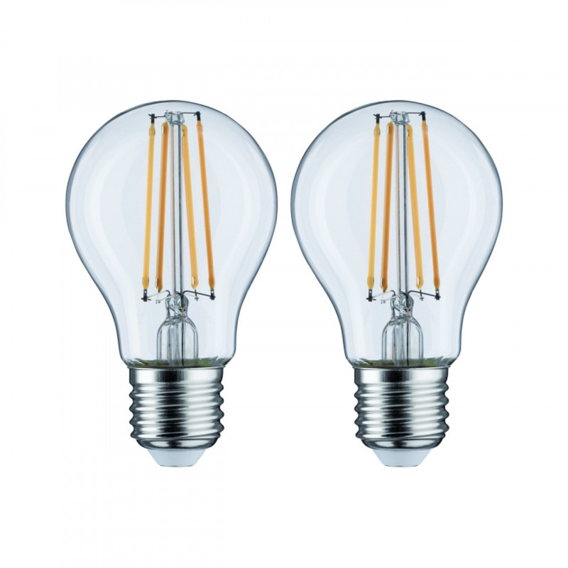 Źródło światła LED Kropla 2x6,5W 230V 806lm E27 2700K przeźroczysty Źródło światła LED Kropla 2x6,5W 230V 806lm E27 2700K przeźroczysty