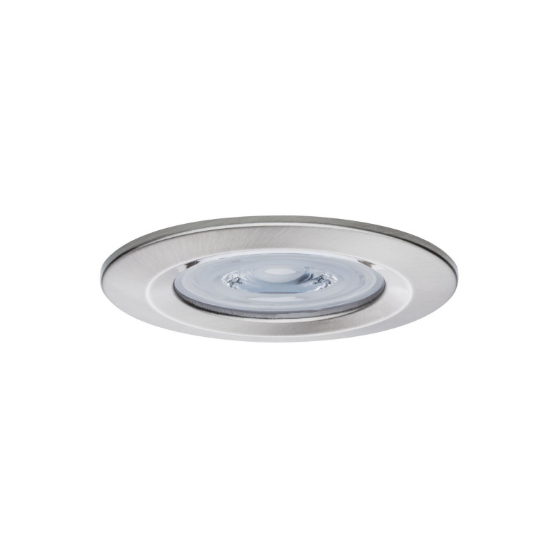 Oprawa do wbudowania NOVA LED stała 3xGU10 6.5W 460lm 78mm 2700K IP44 230V szczotkowane żelazo / aluminium Oprawa do wbudowania NOVA LED stała 3xGU10 6.5W 460lm 78mm 2700K IP44 230V szczotkowane żelazo / aluminium